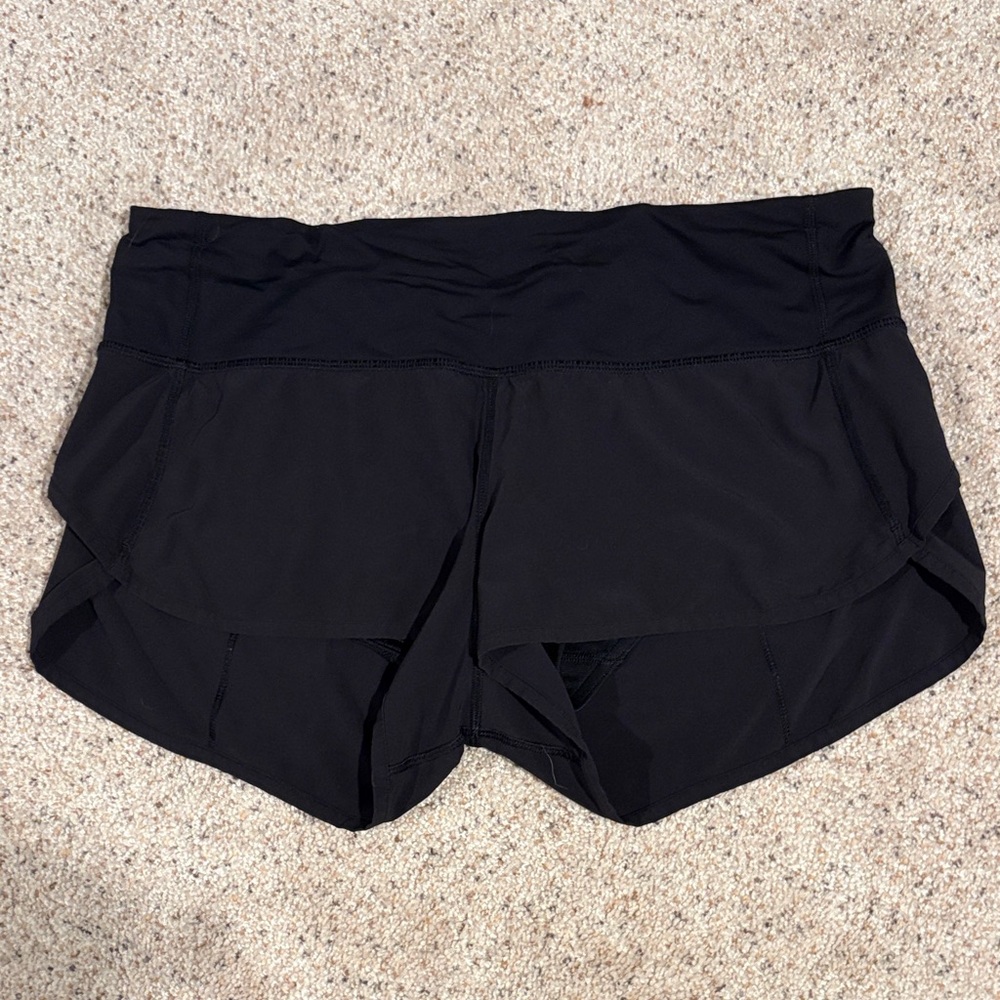 lululemon athletica Black Athletic Shorts